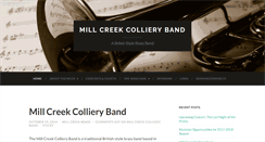 Desktop Screenshot of millcreekbrass.ca